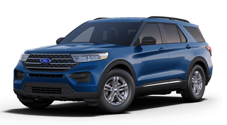 2020 Ford Explorer XLT Atlas Blue, 2.3L EcoBoost® Engine | Moynes Ford ...